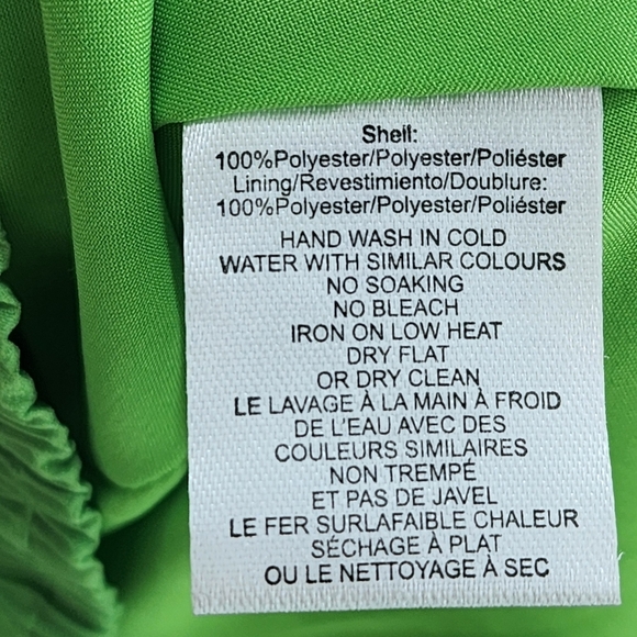 Ciebon Women's 100% Polyester Deep Plunge Halter Mini Dress - M - Picture 6 of 7